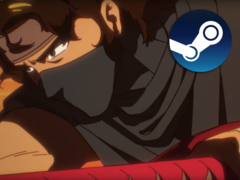 Ninja Gaiden: Ragebound visszavezeti a sorozatot az eredeti 2D-s gyökerekhez. A képen - egy screenshot a játék hivatalos traileréből, felül a Steam logóval. (Kép forrása: Steam - Szerkesztve)