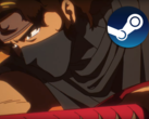 Ninja Gaiden: Ragebound visszavezeti a sorozatot az eredeti 2D-s gyökerekhez. A képen - egy screenshot a játék hivatalos traileréből, felül a Steam logóval. (Kép forrása: Steam - Szerkesztve)