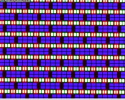 OLED alpixel