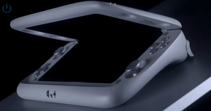 A OneXSugar Wallet összecsukható képernyőjének képernyővétele akcióban (kép forrása: NITTRX YT)