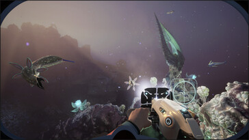 A képen: A Subnautica 2 játékmenetéről készült screenshot.