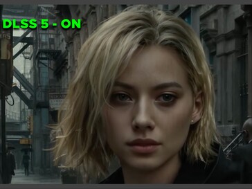 Grace a Resident Evil Requiemből a DLSS alatt a felvételeken.