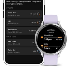 Az Egészségi állapot a gyors besoroláshoz egy korábban kapott mérési tartományt használ. (Szimbolikus kép, kép forrása: Garmin)