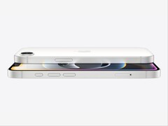 az iPhone 16e (a képen) kivágott kijelzővel és egyetlen hátlapi kamerával rendelkezik. (Kép forrása: Apple)