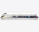 az iPhone 16e (a képen) kivágott kijelzővel és egyetlen hátlapi kamerával rendelkezik. (Kép forrása: Apple)