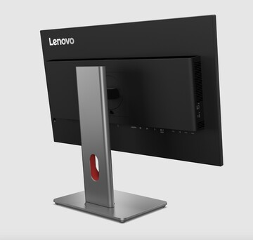A Lenovo P27UL OLED monitor hátsó nézete.