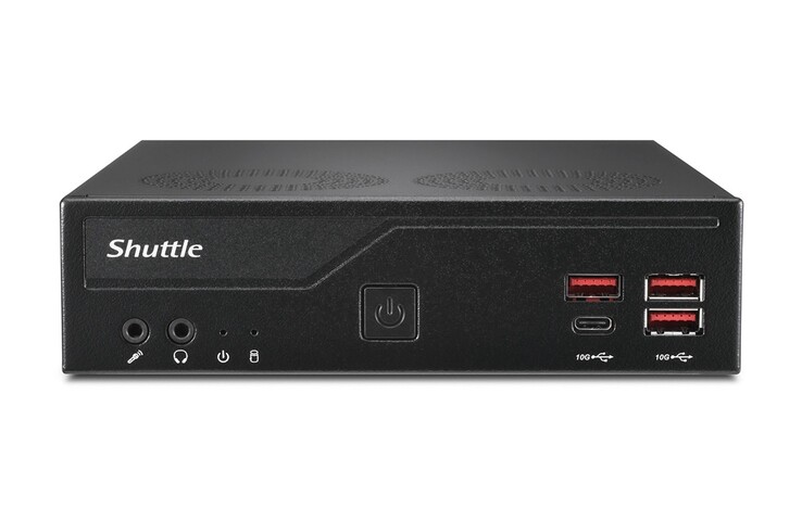 A Shuttle XPC Slim DB860 súlya mindössze 1,3 kg.