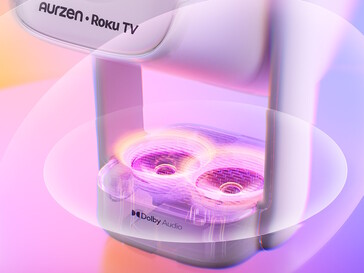 Az Aurzen Eazze D1R Air projektor két 5 W-os Dolby Audio hangszóróval rendelkezik.