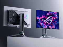 A ROG Swift OLED PG27AQWP-W VESA DisplayHDR 500 True Black tanúsítvánnyal rendelkezik, és 99,5%-os DCI-P3 színtér-lefedettséget biztosít. (Kép forrása: Asus)