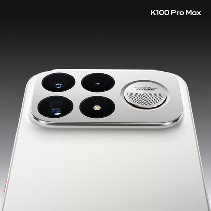 A „Golden White” színű K100 Pro Max