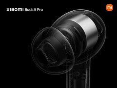 A Buds 5 Pro a Xiaomi válasza a Apple's AirPods Pro 2. (Kép forrása: Xiaomi)