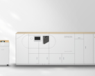 Az Epson PaperLab Q-5000 és Q-40 gépek a használt papírt új papírrá alakítják. (Kép forrása: Epson Japan)
