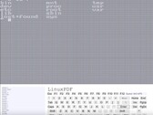 A LinuxPDF konzolos képernyőkép, amely az 'ls' parancsot hajtja végre Linux alatt egy PDF-fájlon belül. (Kép forrása: Ading2210 a Githubon)