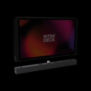 A CRKD a Nitro Deck 2-t az eredeti Switch és Switch OLED készülékhez való adapterrel szállítja. (Kép forrása: CRKD)