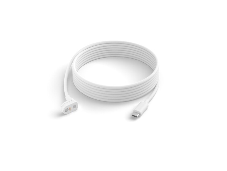 Egy új Philips Hue Secure Camera USB-C tápkábel. (Kép forrása: Philips Hue)