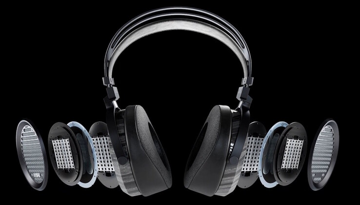 A VSX Immersion One fejhallgató egy mikron vastag sík membránokat használ. (Kép forrása: Steven Slate Audio)