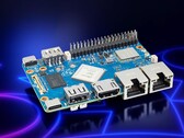A Banana Pi BPI-F5 egy új SBC, amely az Allwinner T527 ARM SoC-vel és egy fedélzeti RISC-V MCU-val büszkélkedhet. (Kép forrása: Banana Pi)
