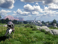 A Crimson Desert hatalmas nyílt világa. (Kép forrása: Steam)