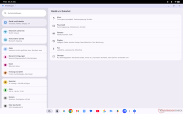 Googlebook OS beállításai