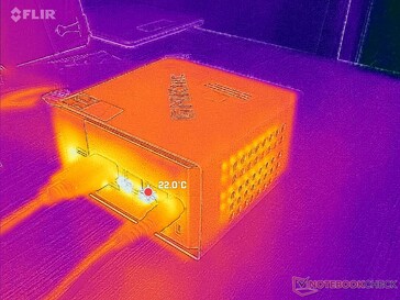 Rendszer üresjárat (hátul)