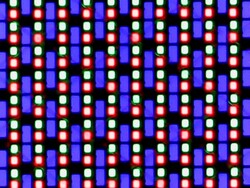 Sub-pixel tömb
