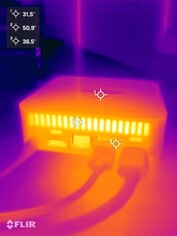 Geekom A5 Pro stressz teszt (vissza)