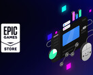 Az Epic Games Store, amelynek logója fent látható, nem jelzi, hogy egy játékot mesterséges intelligencia segítségével fejlesztettek-e. (Kép forrása: Epic Games)