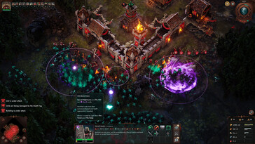 Egy kép, amely az Age of Darkness: Final Stand című játékban egy ostromot ábrázol.
