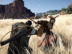 Crimson Desert Reed Devil boss csata. (Kép forrása: Steam)