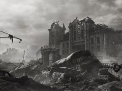 A Resident Evil Requiemben a Raccoon City-i rendőrség képernyőmentése (kép forrása: Capcom)