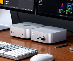 A Satechi CubeDock nagyon hasonlít a Mac minihez (Kép forrása: Satechi)