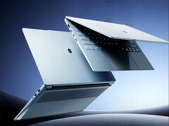 A Thunderobot Aibook 14 Air Carbon szénszálas és UV-kezelt házra támaszkodik. (Kép forrása: Thunderobot - szerkesztve)