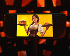 A „Yes Chef!” tele van főzős játékokkal. A képen: Steam Deck a Tavern Manager borítóképével.
