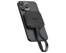 A MagSafe-kompatibilis NX-P4MG ára Japánban 188 dollár körül kezdődik. A képen: a hordozható SSD egy iPhone-hoz csatlakoztatva. (Kép forrása: Nextorage)