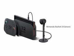 A Nintendo Switch 2 kamera USB-C-n keresztül csatlakozik a Nintendo Switch 2 készülékhez. (Kép forrása: Nintendo)