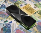 A GPU-k és más elektronikus alkatrészek jellemzően drágábbak Európában, mivel a kiskereskedelmi árképzésben hozzáadottérték-adó (HÉA) is szerepel. (A kép forrása: Nvidia, Unsplash, szerkesztve)