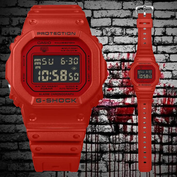 Casio G-Shock DW-5600RRB-4. (Kép forrása: @geesgshock az Instagramon)