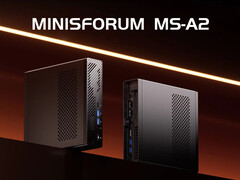 A Minisforum MS-A2 most 200 dollárral olcsóbban vehető fel a Ryzen 9 9955HX APU feláldozásával. (Kép forrása: Minisforum)