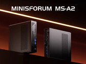 A Minisforum MS-A2 most 200 dollárral olcsóbban vehető fel a Ryzen 9 9955HX APU feláldozásával. (Kép forrása: Minisforum)