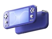 Az Anbernic RG 55G1 Indigo színben.