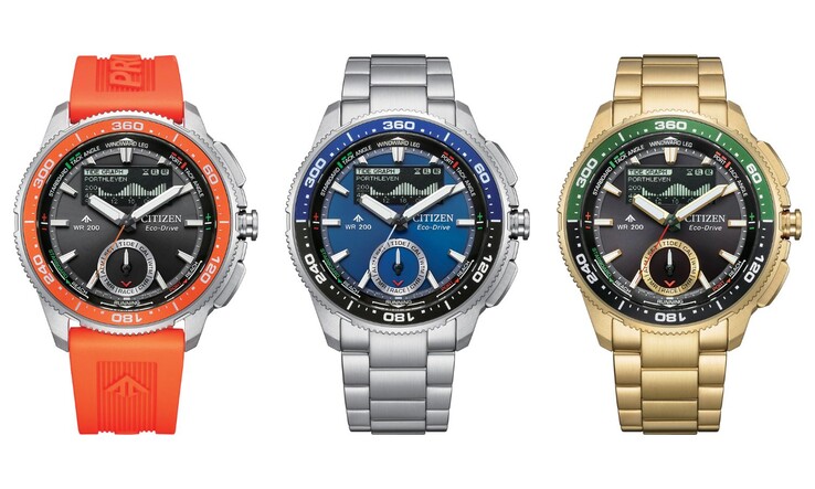 Balról jobbra: a Citizen Promaster WaveTracker JV3000-13E, JV3006-50L és JV3002-51E órák