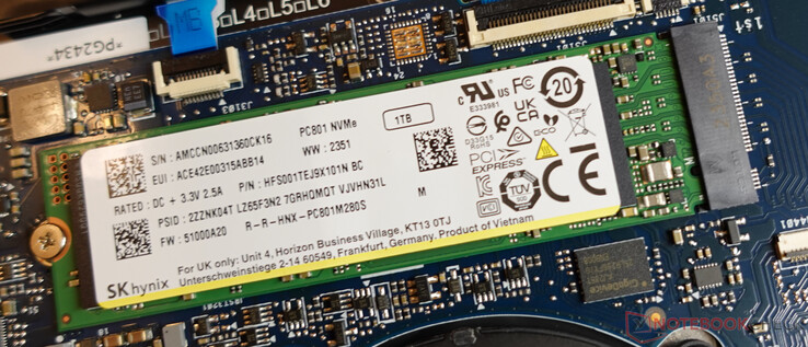 Az LG Gram Pro SK hynix SSD-je