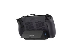 A Lenovo Legion Go 65W 12800mAh teljesítményű, 12800mAh kapacitású power bank beépített állvánnyal rendelkezik. (Kép forrása: Lenovo)