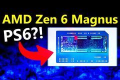 Egy videó képernyőkép, amely egy Zen 6 APU-t ábrázol (kép forrása: Moore&#039;s Law Is Dead YouTube csatorna)