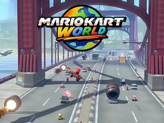 Egy híd a Mario Kart Worldben (Kép forrása: Nintendo of America szerkesztéssel)