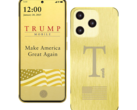 A Trump Mobile T1 okostelefon (a képen) nem a beígért szeptemberi megjelenési ablakokban jelent meg. (Kép forrása: Trump Mobile)