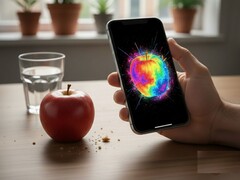 Egy hiperspektrális képet rögzítő okostelefon koncepcionális képe (Kép forrása: AI-generated)