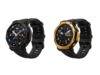 Az Amazfit T-Rex 3 Pro (48 mm) okosóra Tactical Black (balra) és Black Gold (jobbra) színben. (Kép forrása: Amazfit)