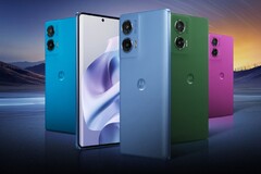 A Moto G96 5G 144 Hz-es hajlított FHD+ pOLED kijelzővel rendelkezik (Kép forrása: Motorola)