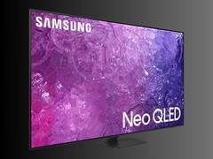 Samsung 85 hüvelykes QN90C QLED TV szögben (Kép forrása: Best Buy)
